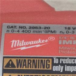 AS-IS Milwaukee 2953-22 M18 FUEL 1/4 Hex Impact Driver Kit