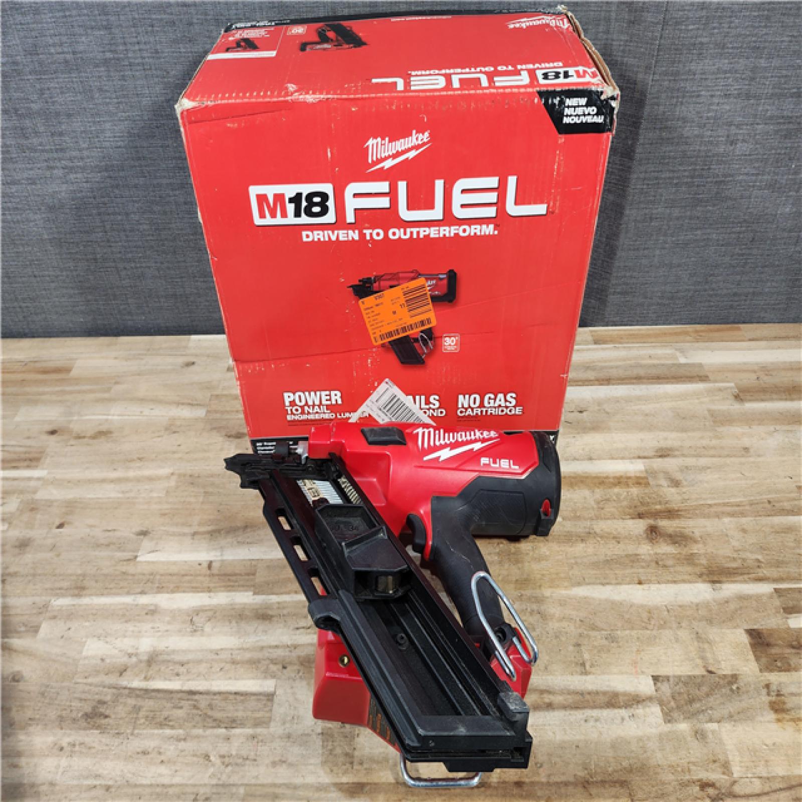 HOUSTON LOCATION - AS-IS Milwaukee FUEL 3-1/2 in. 18-Volt 30-Degree Lithium-Ion Brushless Cordless Framing Nailer (Tool-Only)