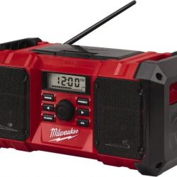 Phoenix Location NEW Milwaukee Tool Backlit LCD Cordless Jobsite Radio - Powered by Battery | Part #2890-20