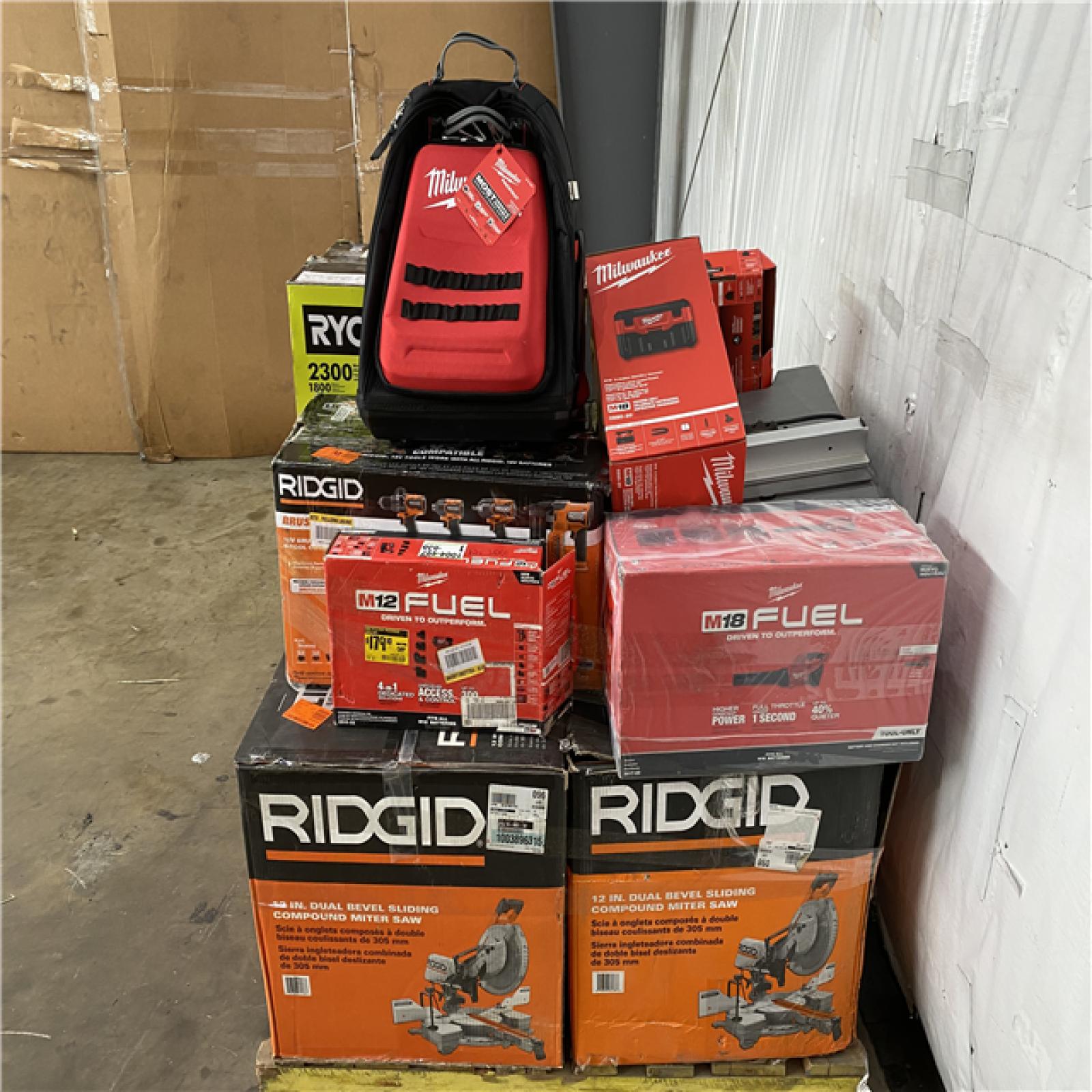 Houston Location AS IS - Tool Pallet