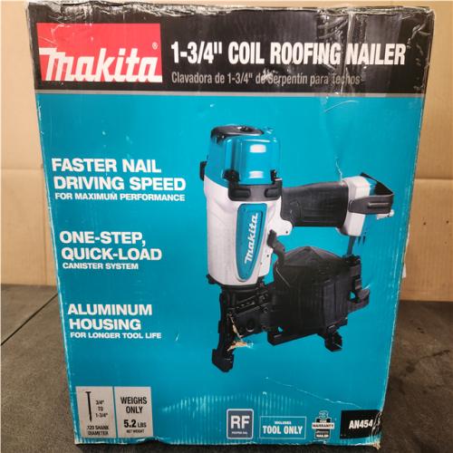 Phoenix NEW Makita Pneumatic 1-3/4 in. 15 Degree Coil Corded Roofing Nailer