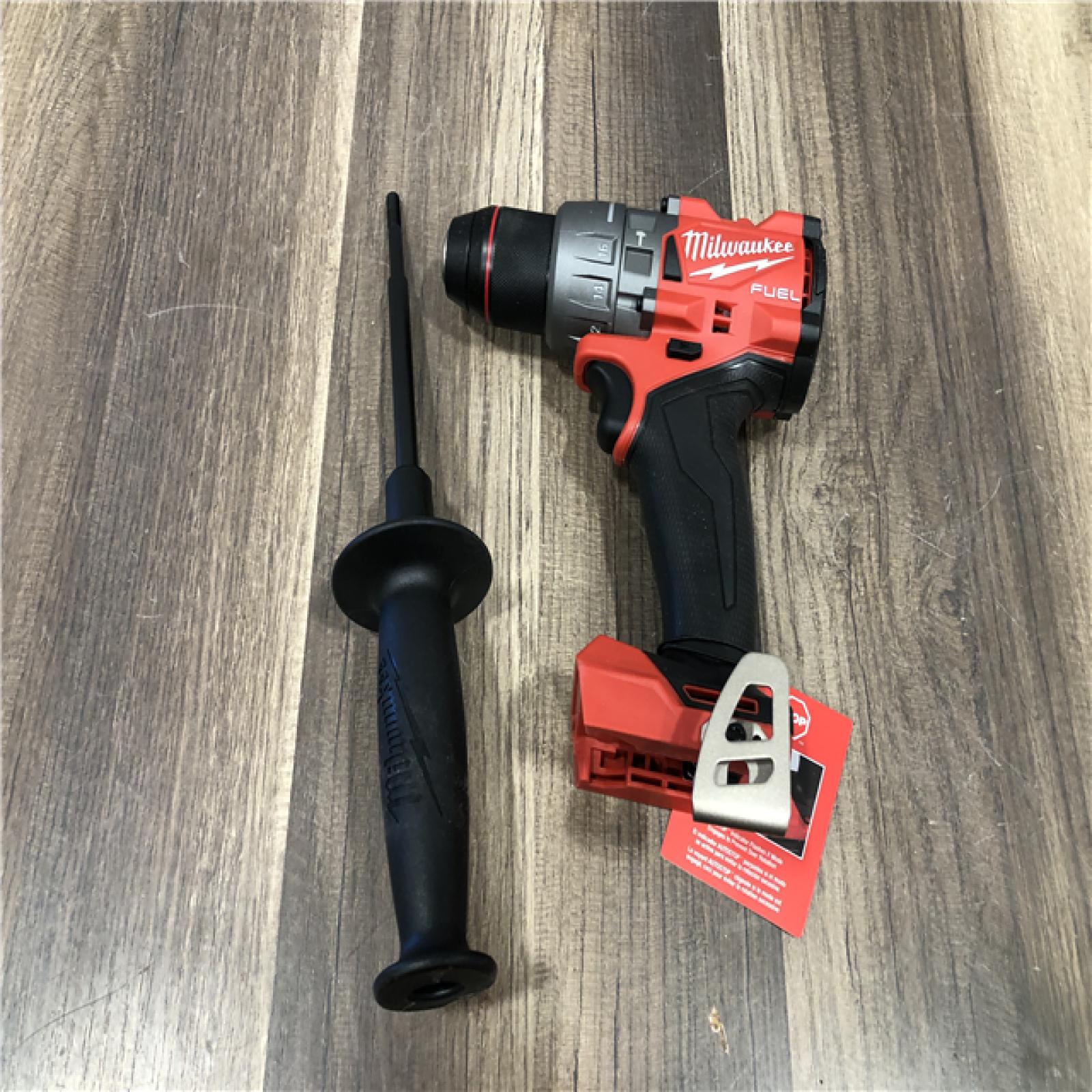 AS-IS Milwaukee FUEL 18V Lithium-Ion Brushless Cordless 1/2 in. Hammer Drill/Driver (Tool-Only)