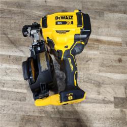 HOUSTON LOCATION - AS-IS DEWALT 20V MAX 15-Degree Electric Cordless Roofing Nailer (Tool Only)