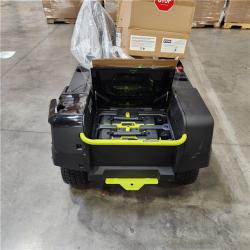 Dallas Location - As-Is RYOBI 80V HP BRUSHLESS 30 LITHIUM ELECTRIC ZERO TURN RIDING MOWER KIT