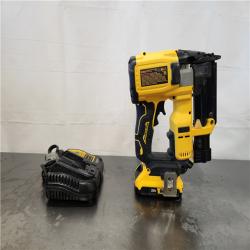 AS-IS- DEWALT ATOMIC 20V MAX Lithium Ion Cordless 23 Gauge Pin Nailer Kit
