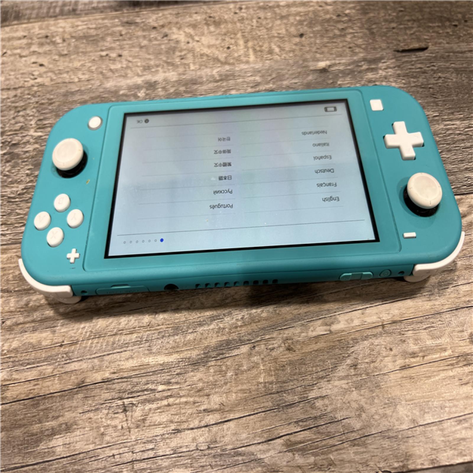 AS-IS Nintendo Switch Lite- Turquoise