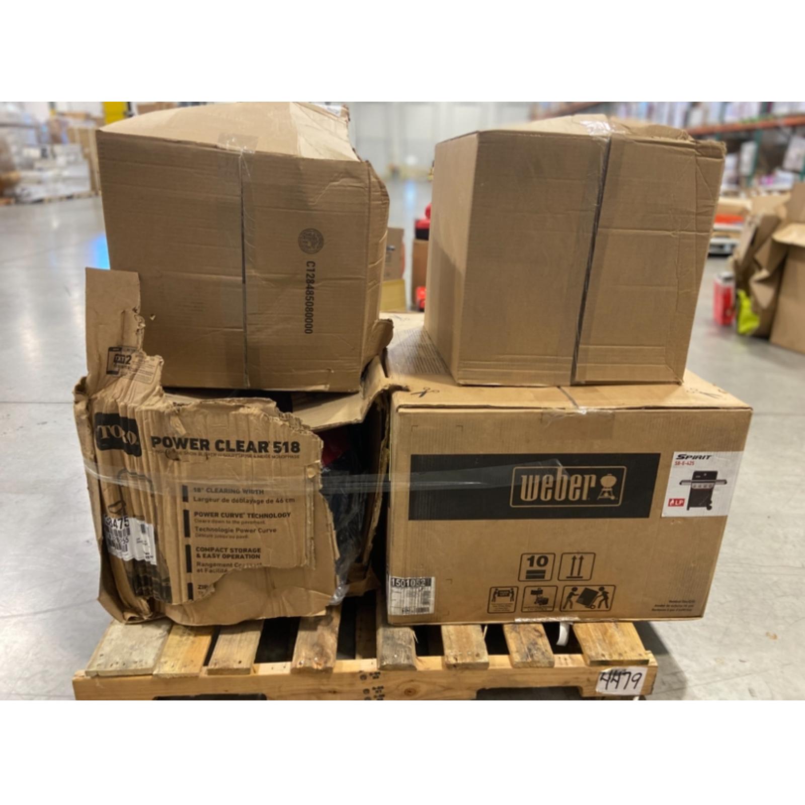 DALLAS LOCATION - AS-IS HOME IMPROVEMENT PALLET