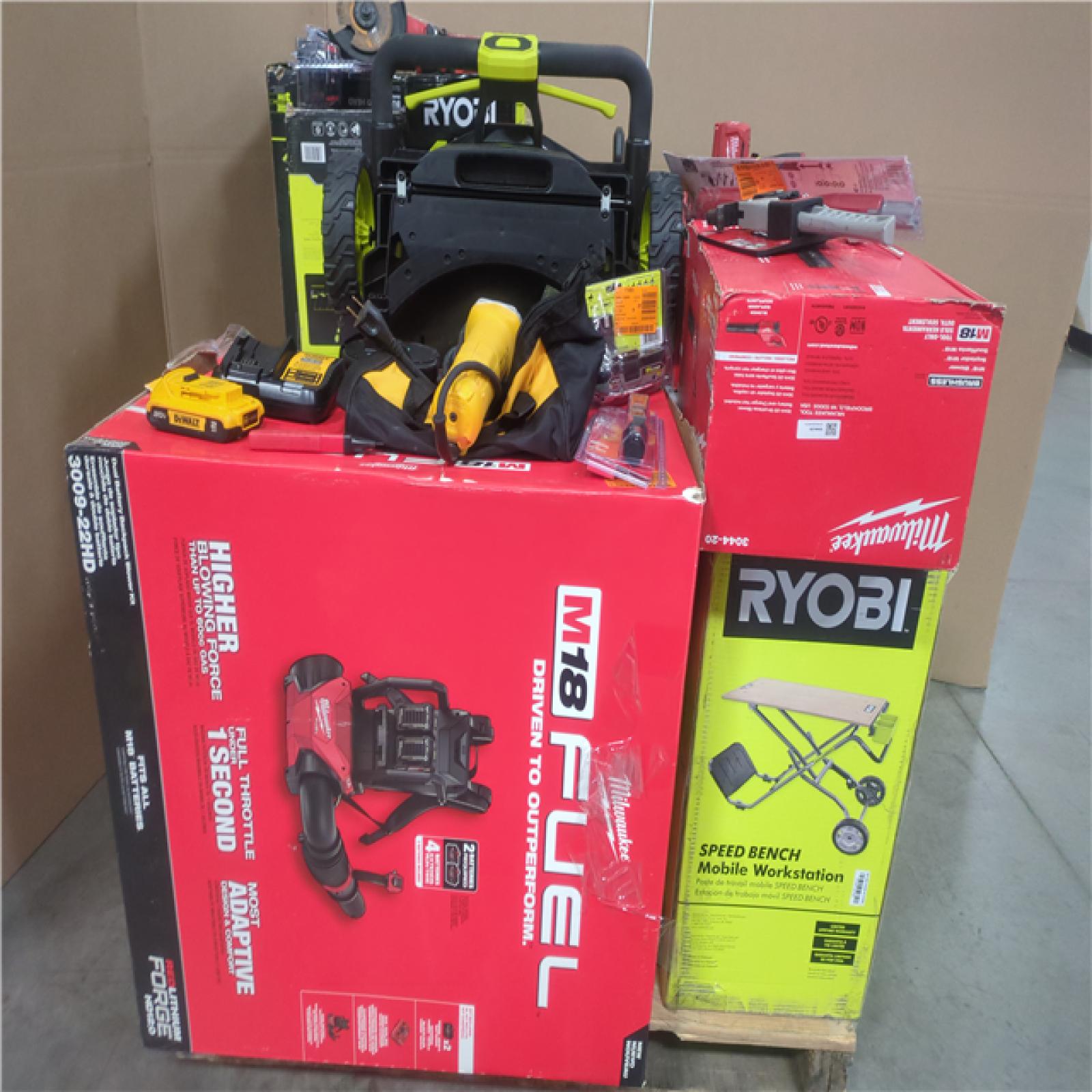 CALIFORNIA AS-IS TOOL PALLET
