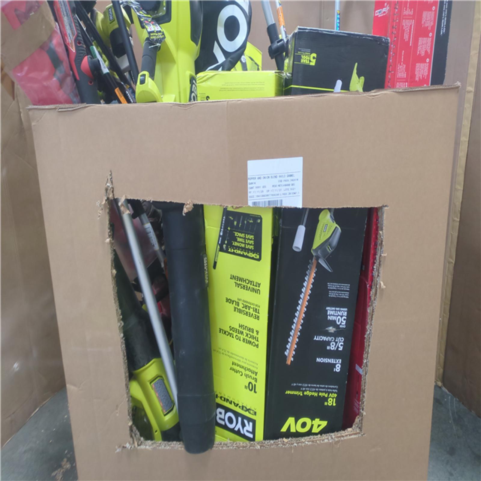 CALIFORNIA AS-IS TOOL PALLET