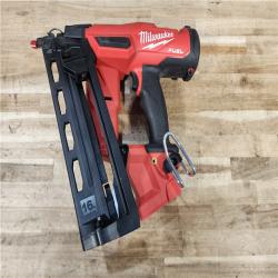 HOUSTON LOCATION - AS-IS Milwaukee FUEL 18-Volt Lithium-Ion Brushless Cordless Gen II 16-Gauge Angled Finish Nailer (Tool-Only)