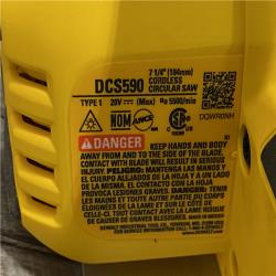 AS-IS DEWALT 20-Volt MAX 7-1/4 in. Cordless Circular Saw (Tool Only)