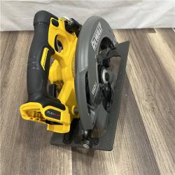 AS-IS DEWALT FLEXVOLT 60V MAX Brushless 7-1/4 Cordless Circular Saw with Brake Kit