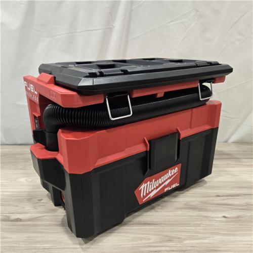 AS-IS MILWAUKEE M18 FUEL PACKOUT 18V Cordless 2.5 Gal. Wet/Dry Vacuum (Vacuum-Only)