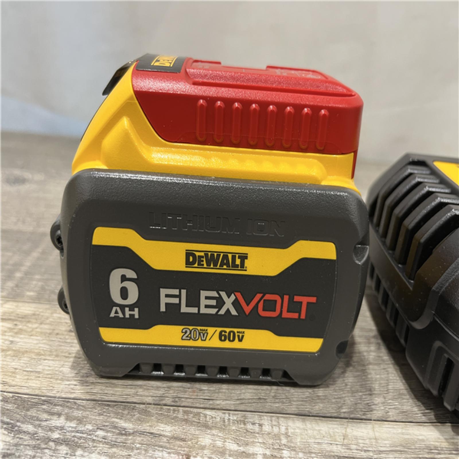 AS-IS DEWALT FLEXVOLT 20V/60V MAX Lithium-Ion 6.0Ah Battery Pack Kit