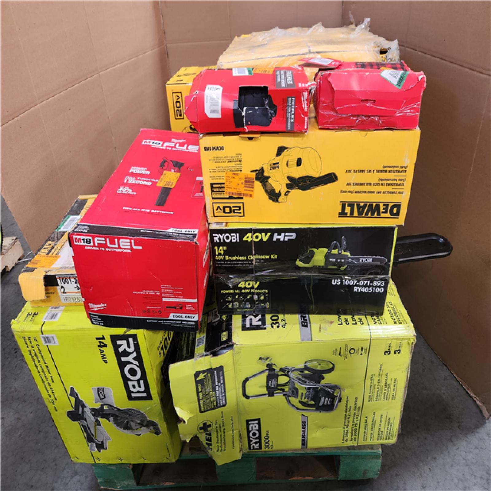 CALIFORNIA AS-IS TOOL PALLET