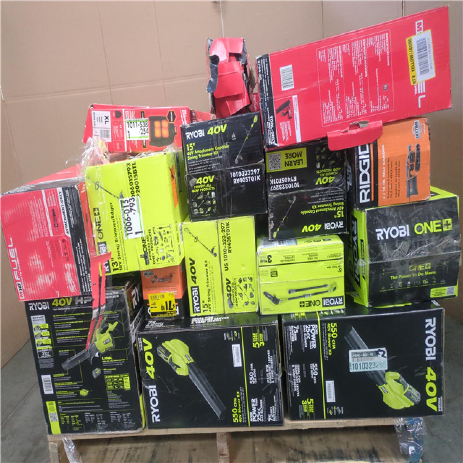 CALIFORNIA AS-IS TOOL PALLET