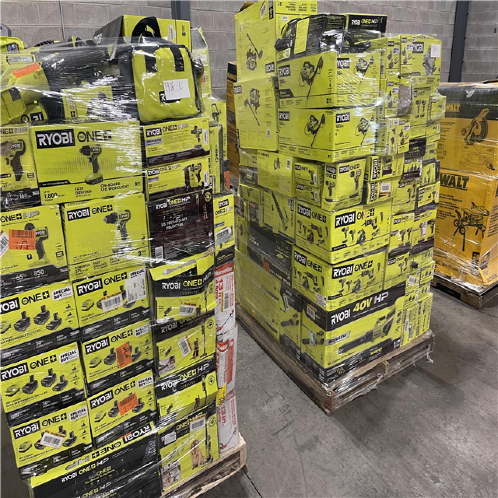 Pittston Location As-Is Power Tools Partial Truckload (10 pallets) 1976-C