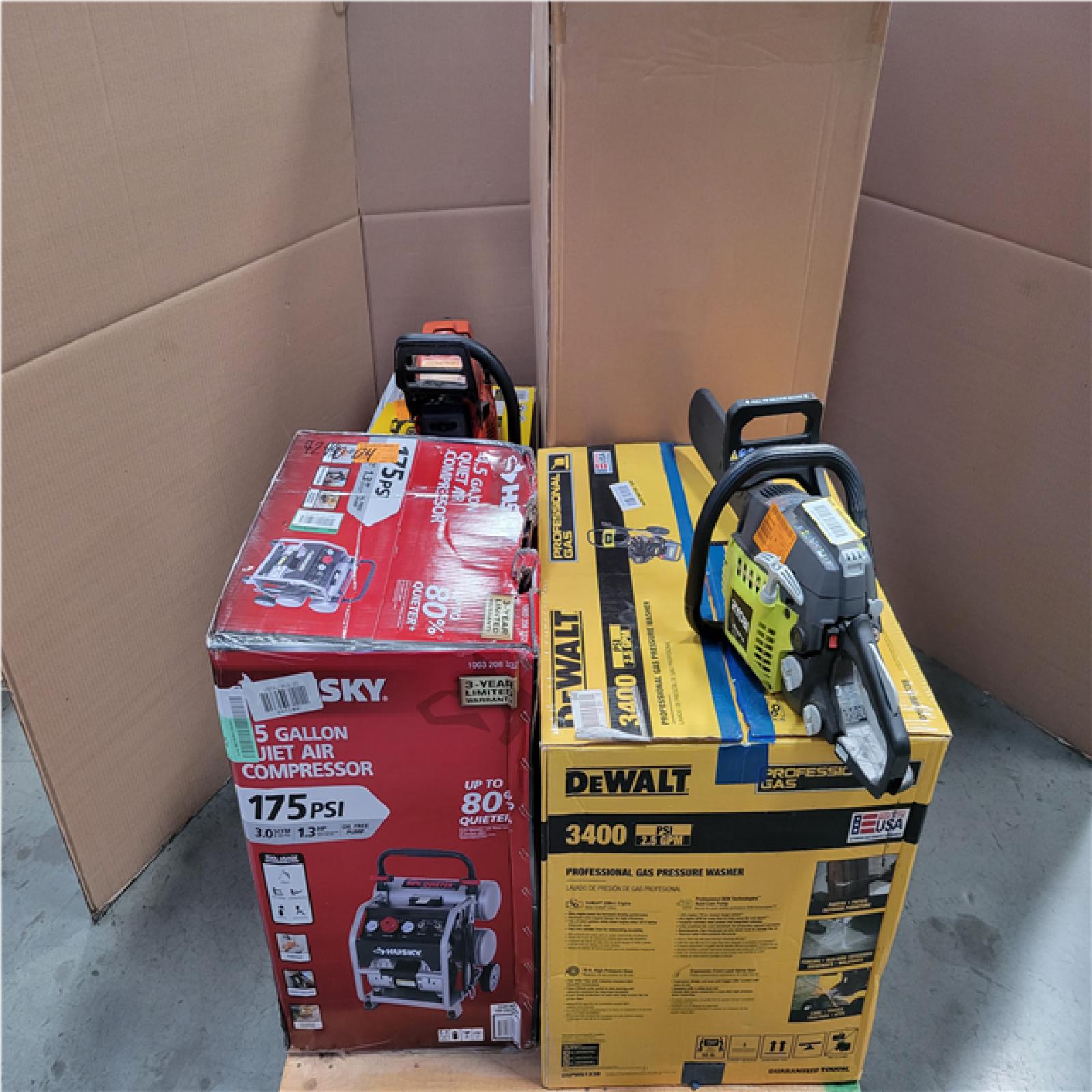 CALIFORNIA AS-IS OUTDOOR POWER EQUIPMENT