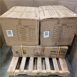 Phoenix NEW Halmuz 6-Piece Aluminum Patio Conversation Set with Armrest  55000 BTU Firepit Table and Grey Cushions