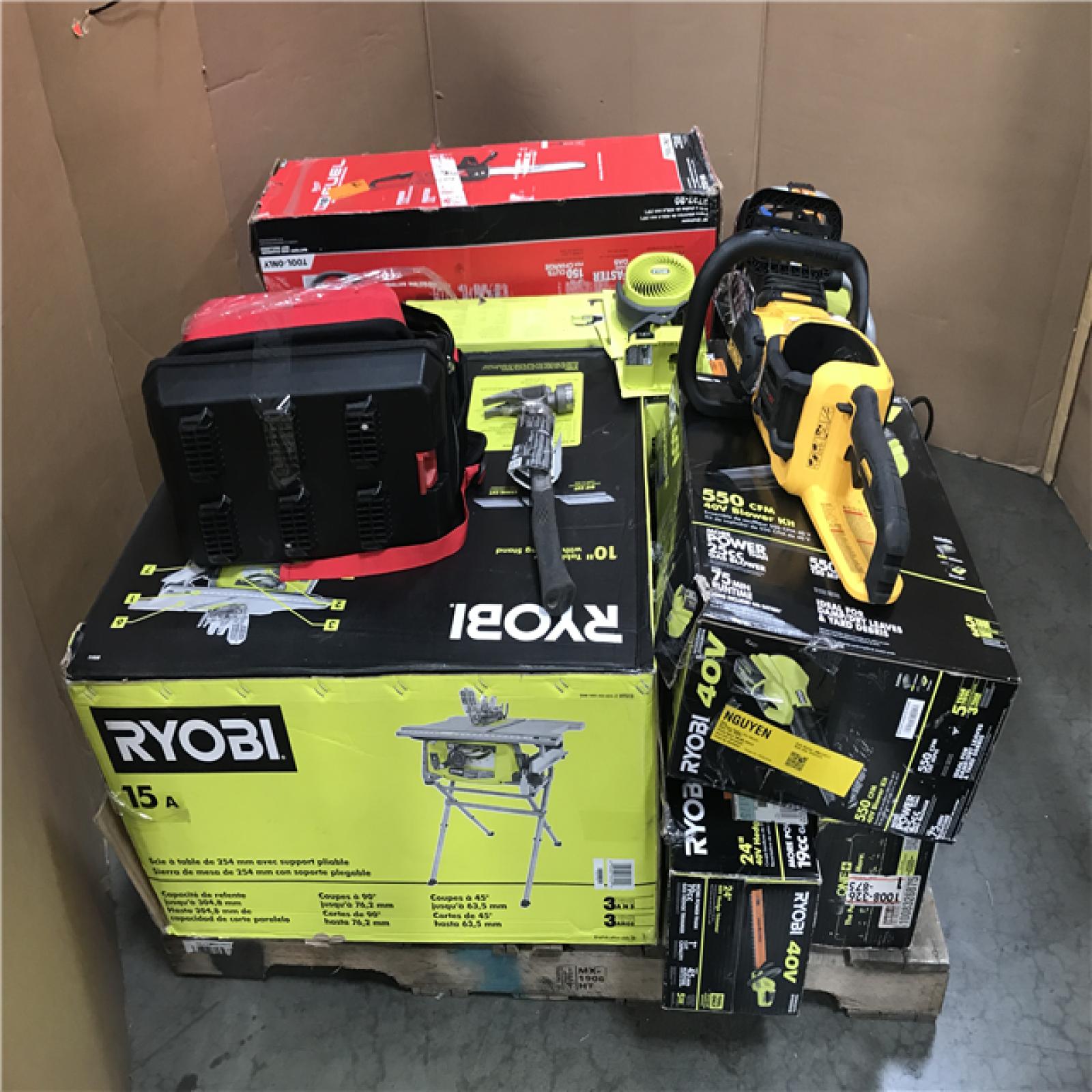 CALIFORNIA AS-IS TOOL PALLET