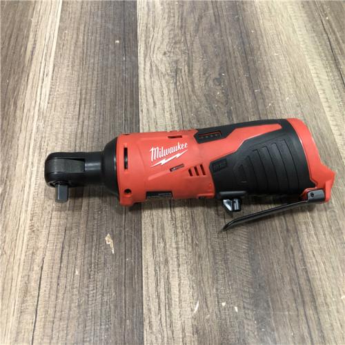 AS-IS Milwaukee 12V Lithium-Ion Cordless 3/8 in. Ratchet (Tool-Only)