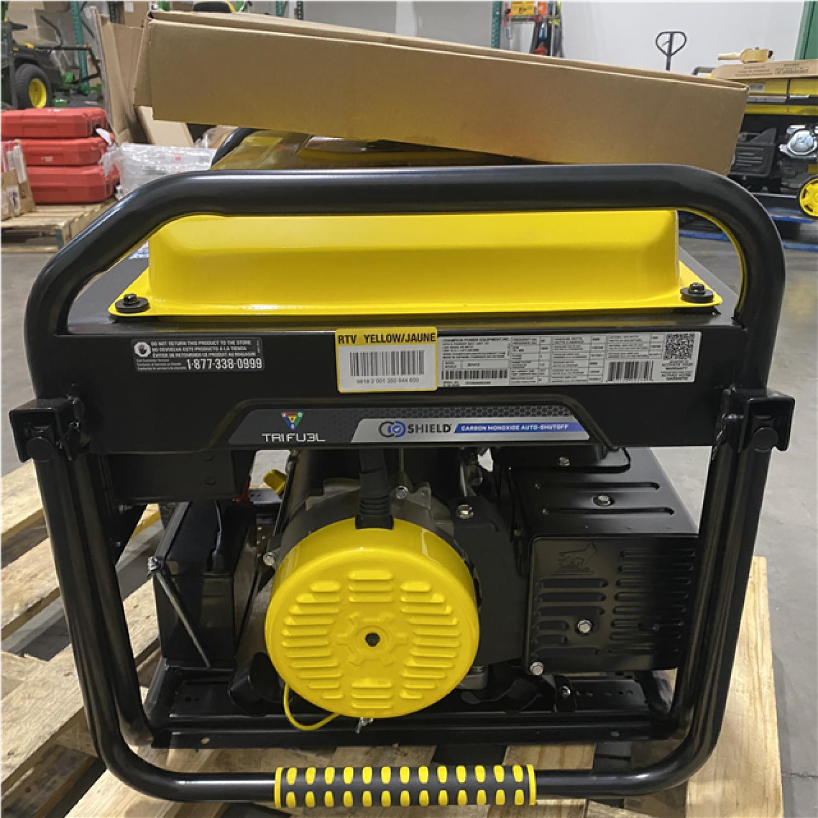 Dallas Location - As-Is Champion 201412 11500W Tri Fuel Generator