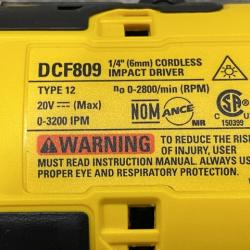 AS-IS DEWALT Atomic 20V Max Lithium-Ion Brushless Cordless Compact 1/4 in. Impact Driver Kit