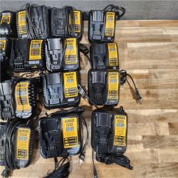 HOUSTON LOCATION - AS - IS DEWALT BATTERY CHARGER PACK QTY - 15