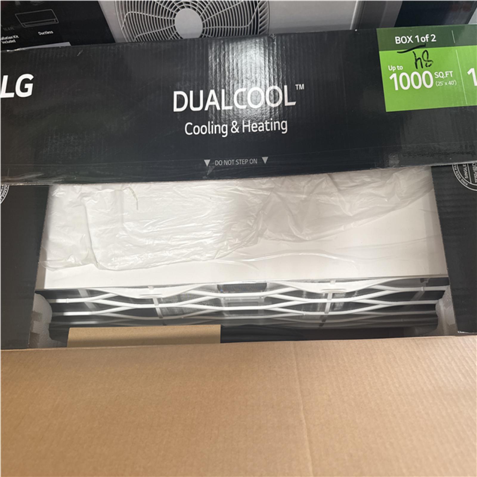 CALIFORNIA AS IS LG DUAL COOL MINI SPLIT COOLING AND HEATING