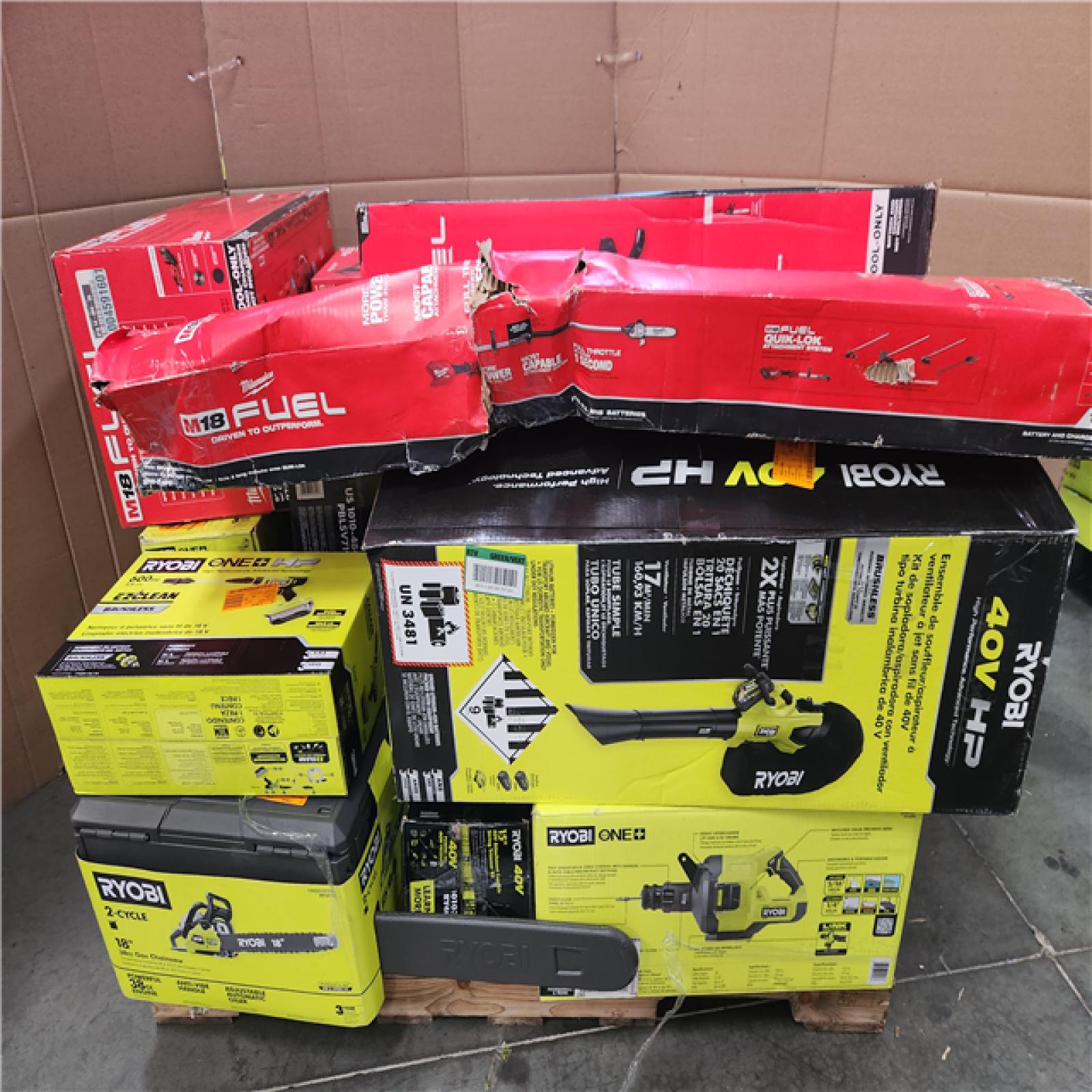 CALIFORNIA AS-IS TOOL PALLET