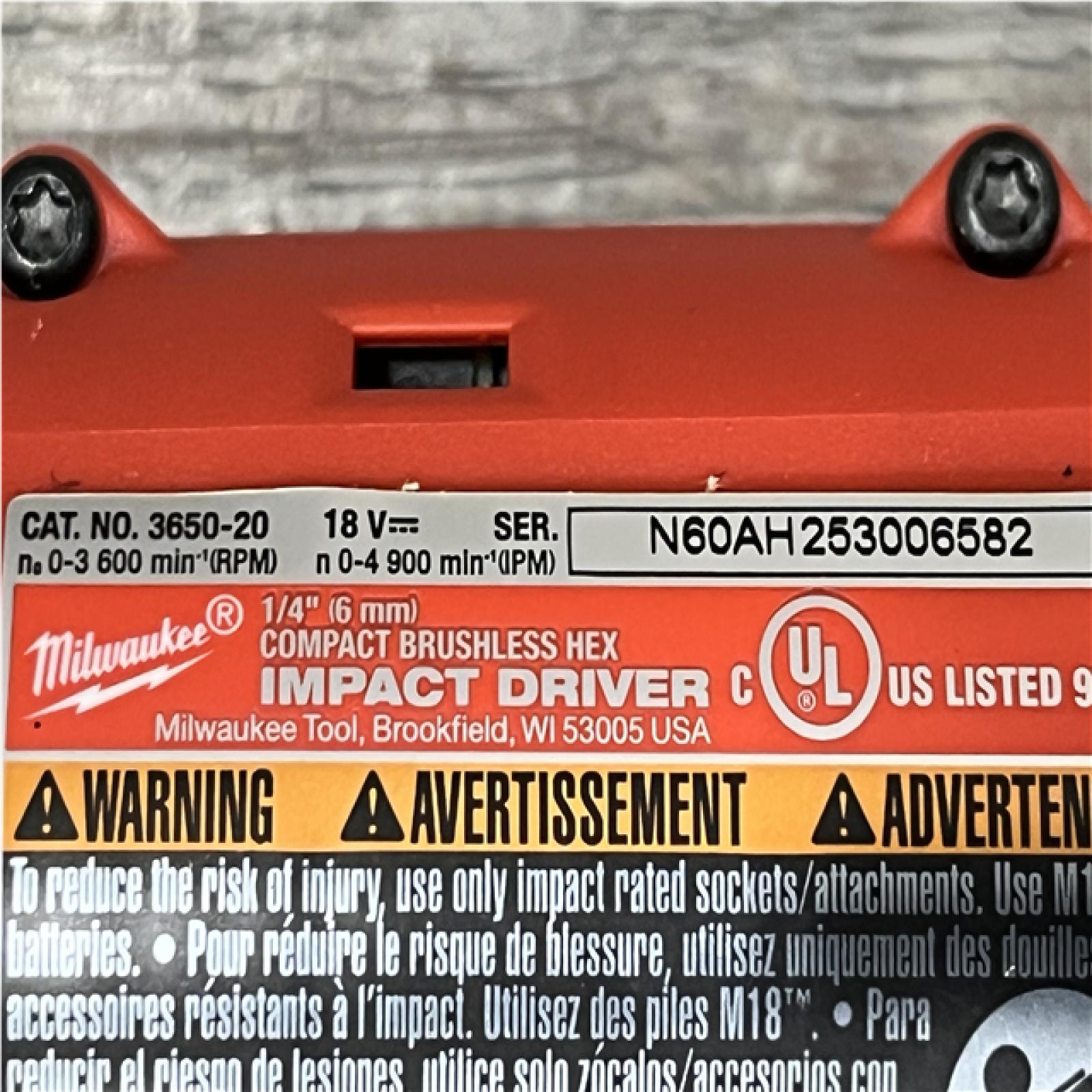 AS-IS Milwaukee 18V Lithium-Ion Brushless Cordless Compact Drill/Impact Combo Kit