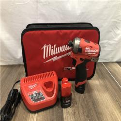 AS-IS Milwaukee FUEL SURGE 12V Lithium-Ion Brushless Cordless 1/4 in. Hex Impact Driver Compact Kit