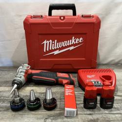 AS-IS Milwaukee Cordless PEX Expansion Tool Kit