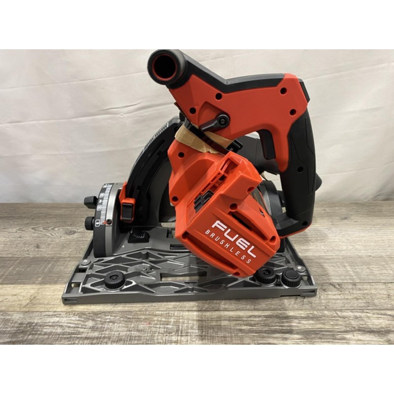 LIKE NEW - Milwaukee  FUEL 18V Lithium-Ion Cordless Brushless 6-1/2 in. Plunge Cut Track Saw (Tool-Only)