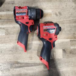 HOUSTON LOCATION - AS-IS Milwaukee 3497-22 12V Brushless Hammer Drill and Impact Driver Combo Kit