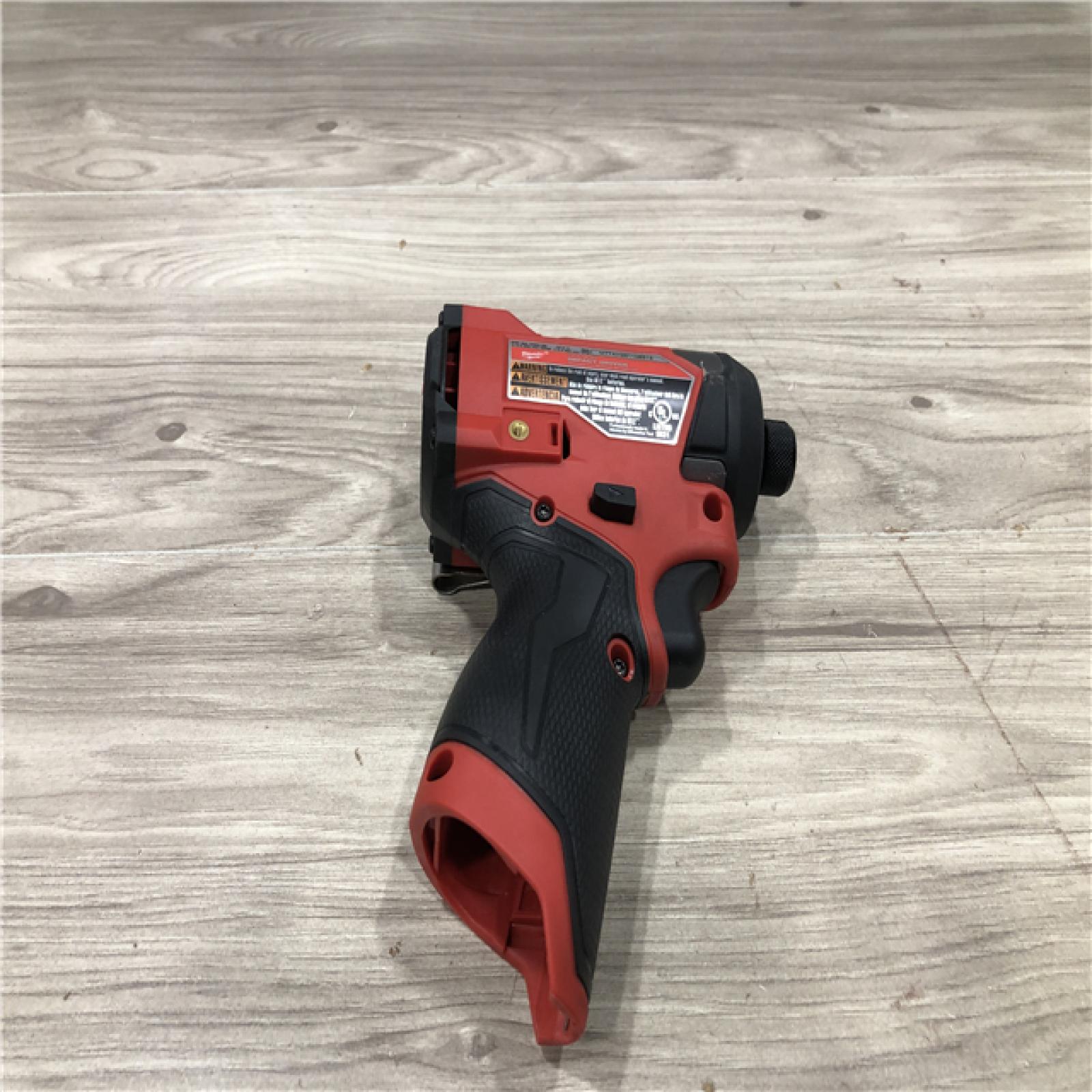 AS-IS Milwaukee M12 FUEL 12 V 1/4 in. Cordless Impact Driver (Tool-Only)