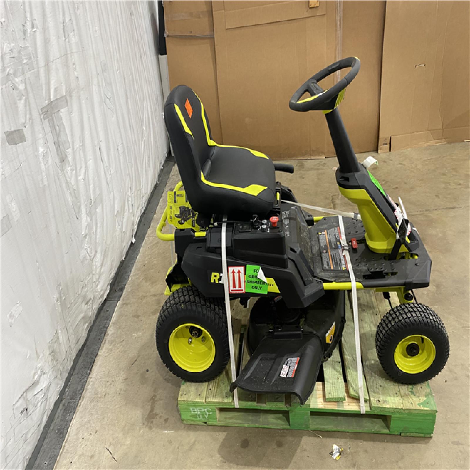 Houston Location - AS-IS Ryobi 80V HP Brushless 30in. Riding Lawn Mover