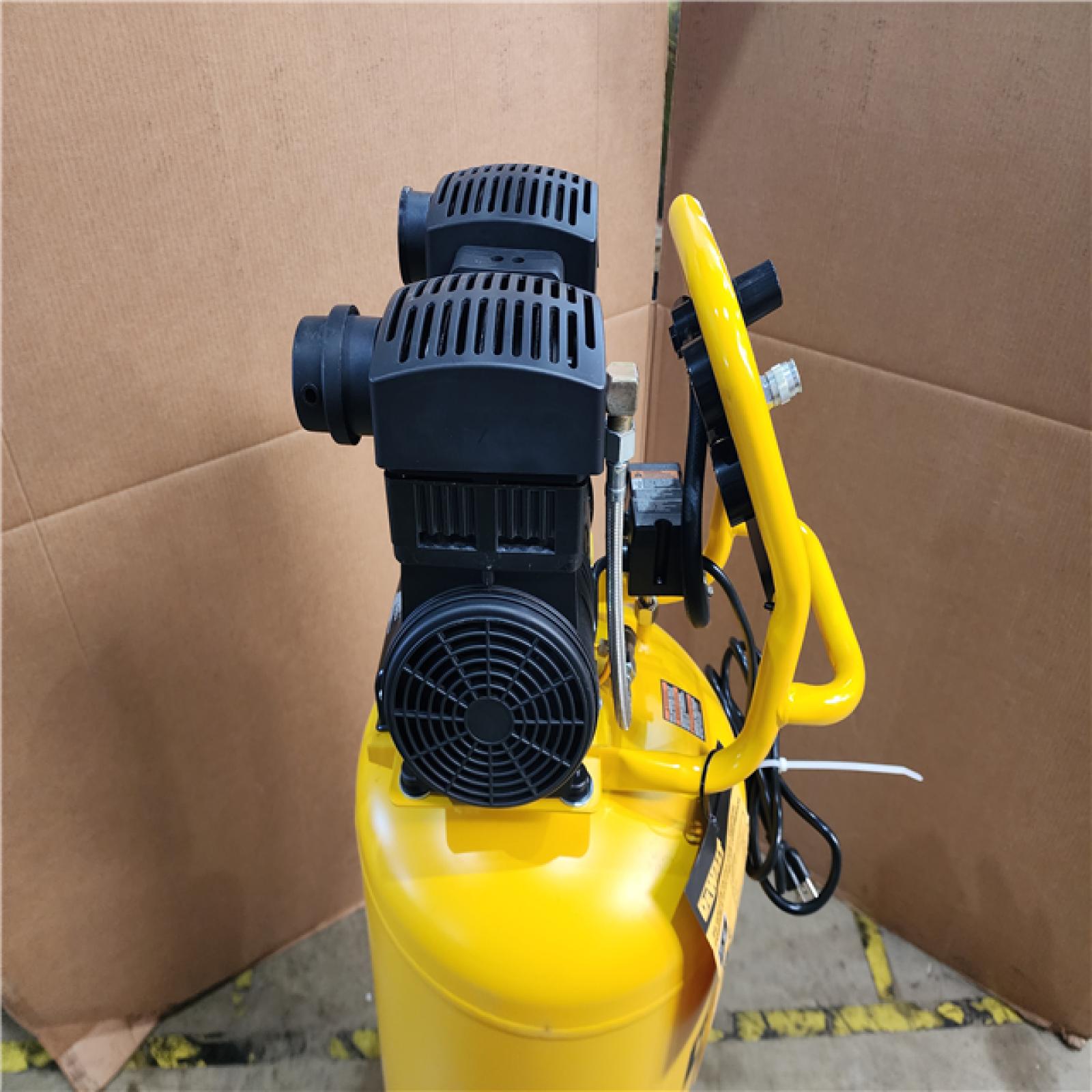 HOUSTON LOCATION - AS-IS DEWALT 26 Gal. 175 PSI Ultra Quiet Portable Electric Air Compressor