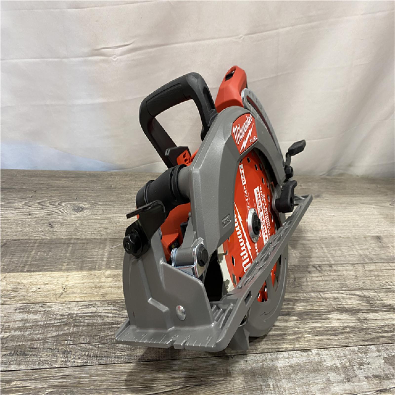 AS-IS Milwaukee FUEL 18V Lithium-Ion Cordless 7-1/4 in. Rear Handle Circular Saw (Tool-Only)