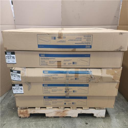 Phoenix NEW Monument 673776 4-Light White Rectangular Flushmount