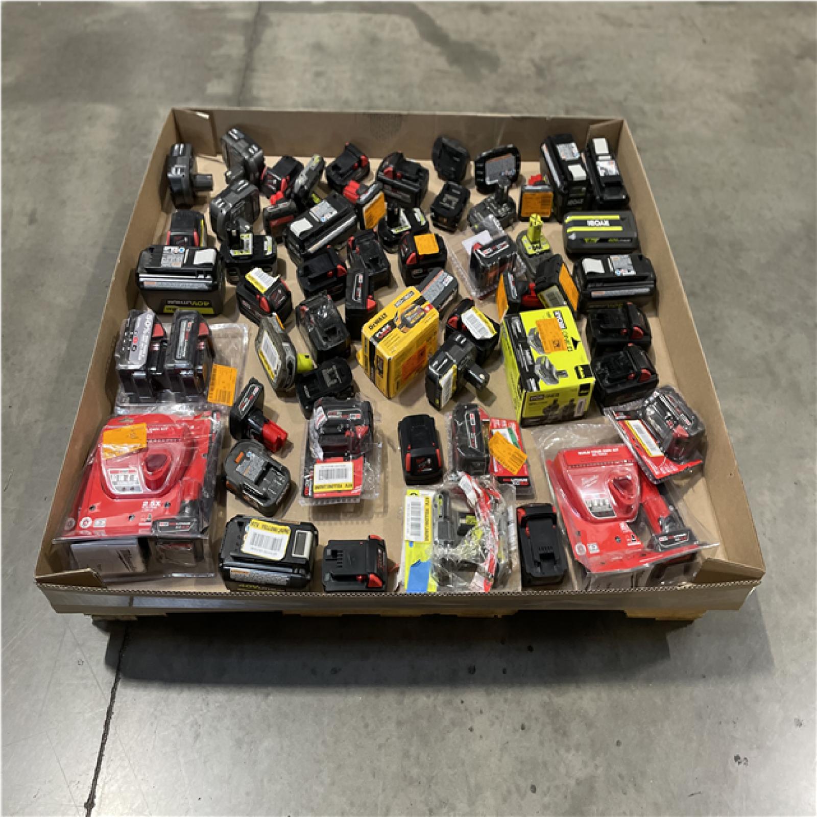 DALLAS LOCATION- AS-IS MIXED BATTERY PALLET 