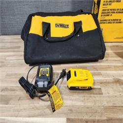 HOUSTON LOCATION - AS-IS DEWALT 20V MAX XR Lithium-Ion Cordless 2-1/2 in. 15-Gauge Finish Nailer Kit