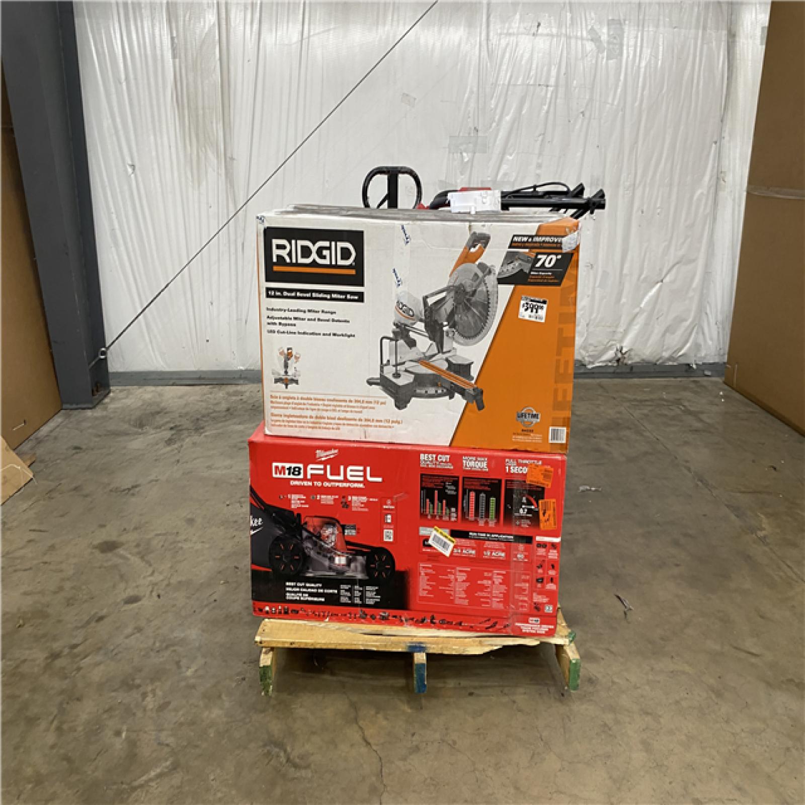 Houston Location AS IS - Tool Pallet