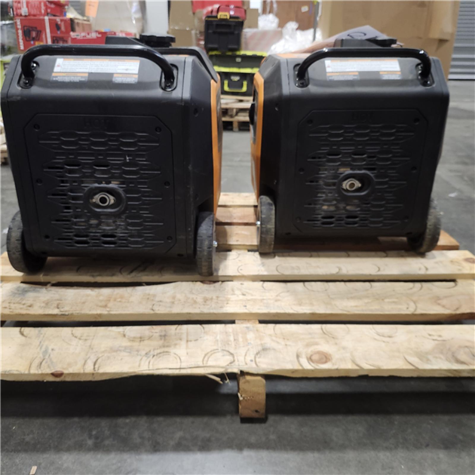 Dallas Location - As-Is Generac 3800/3000-Watt Dual Fuel Inveter Generator(Lot Of 2)