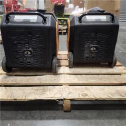 Dallas Location - As-Is Generac 3800/3000-Watt Dual Fuel Inveter Generator(Lot Of 2)