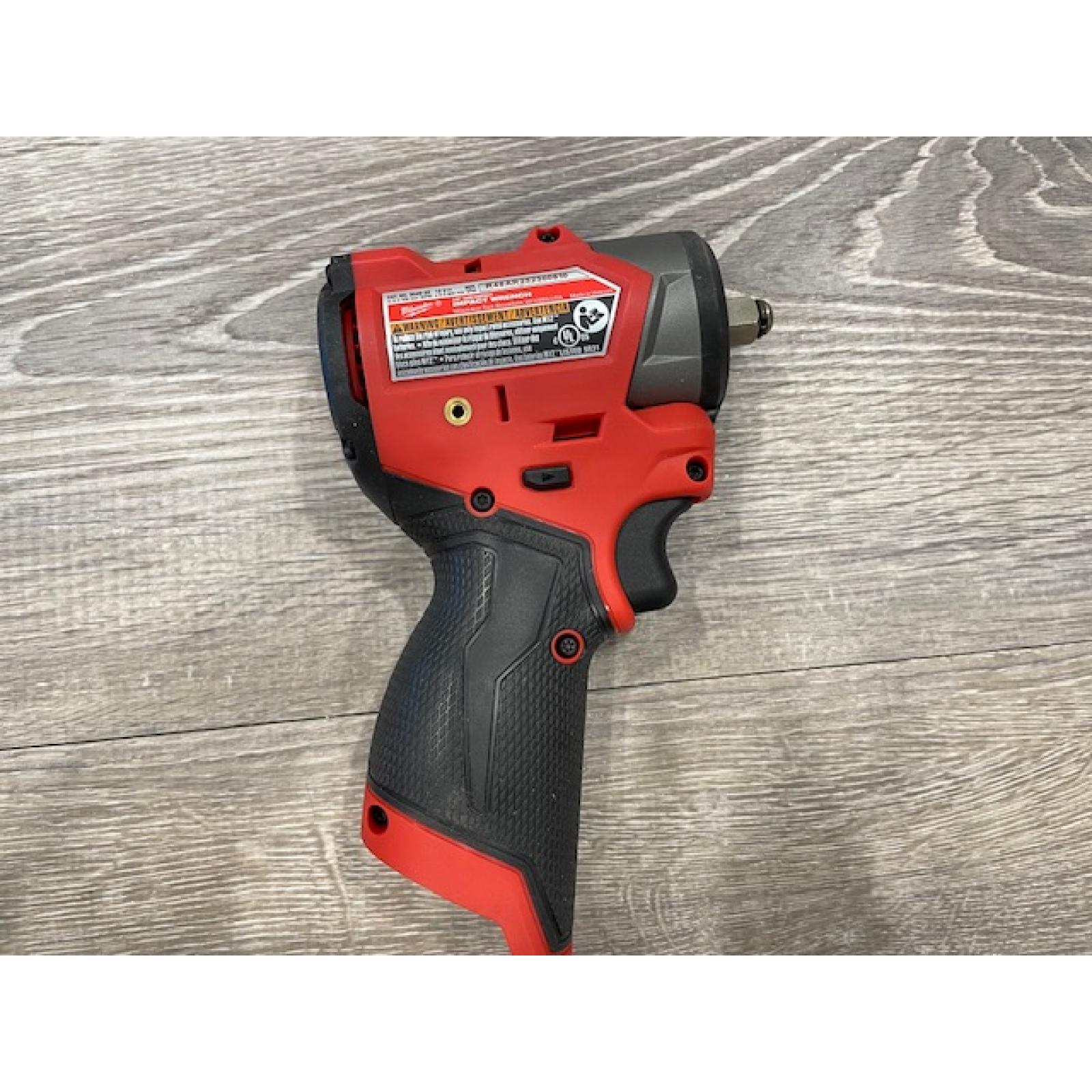 AS-IS Milwaukee  FUEL 12V Lithium-Ion Brushless Cordless 3/8 in. Sub Compact Impact Wrench
