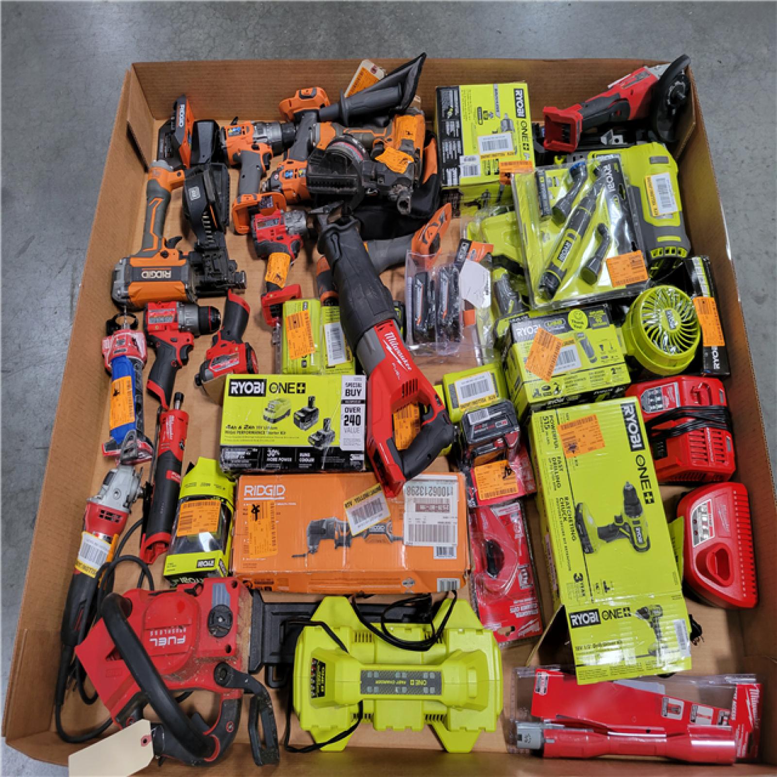 CALIFORNIA AS-IS TOOL PALLET