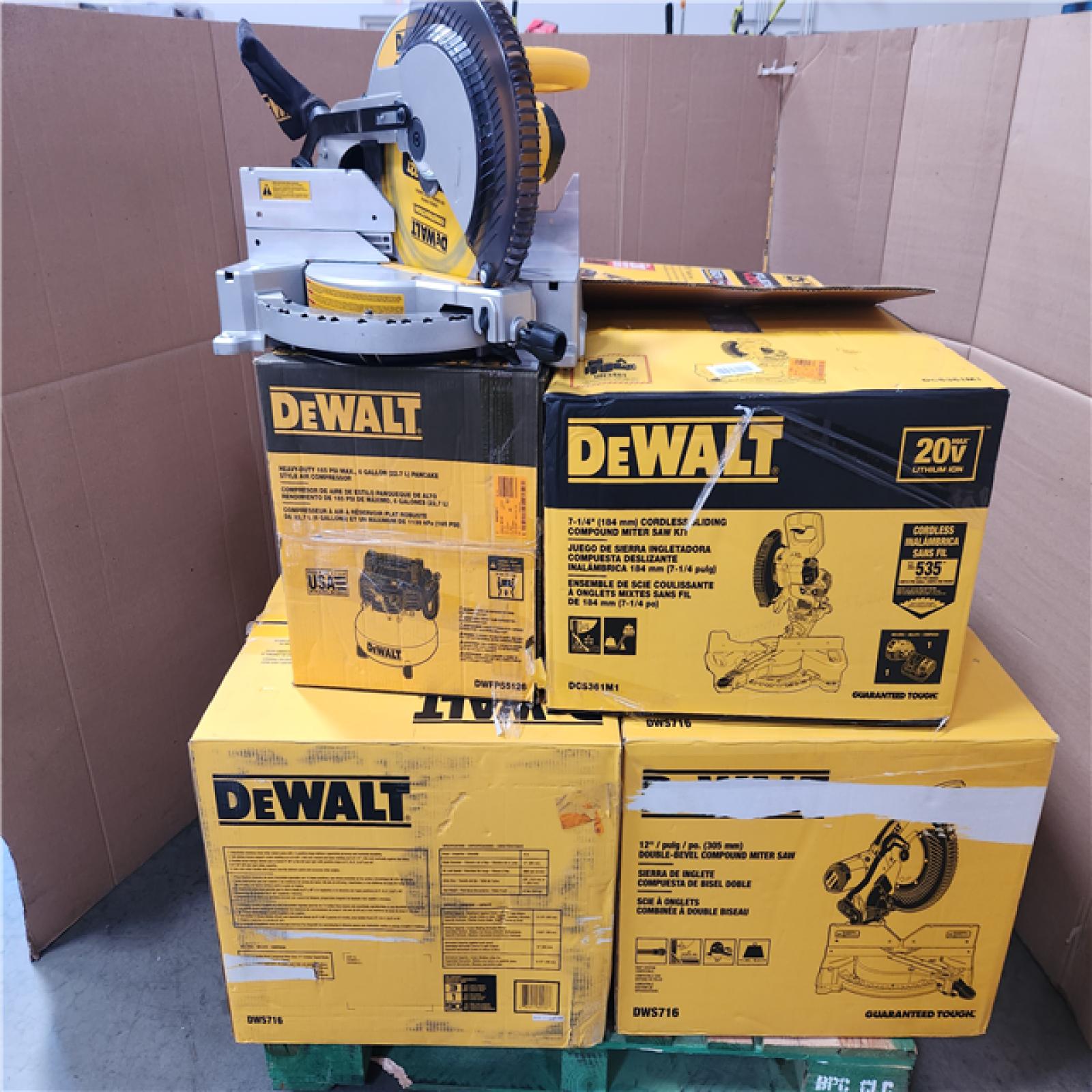 CALIFORNIA AS-IS TOOL PALLET