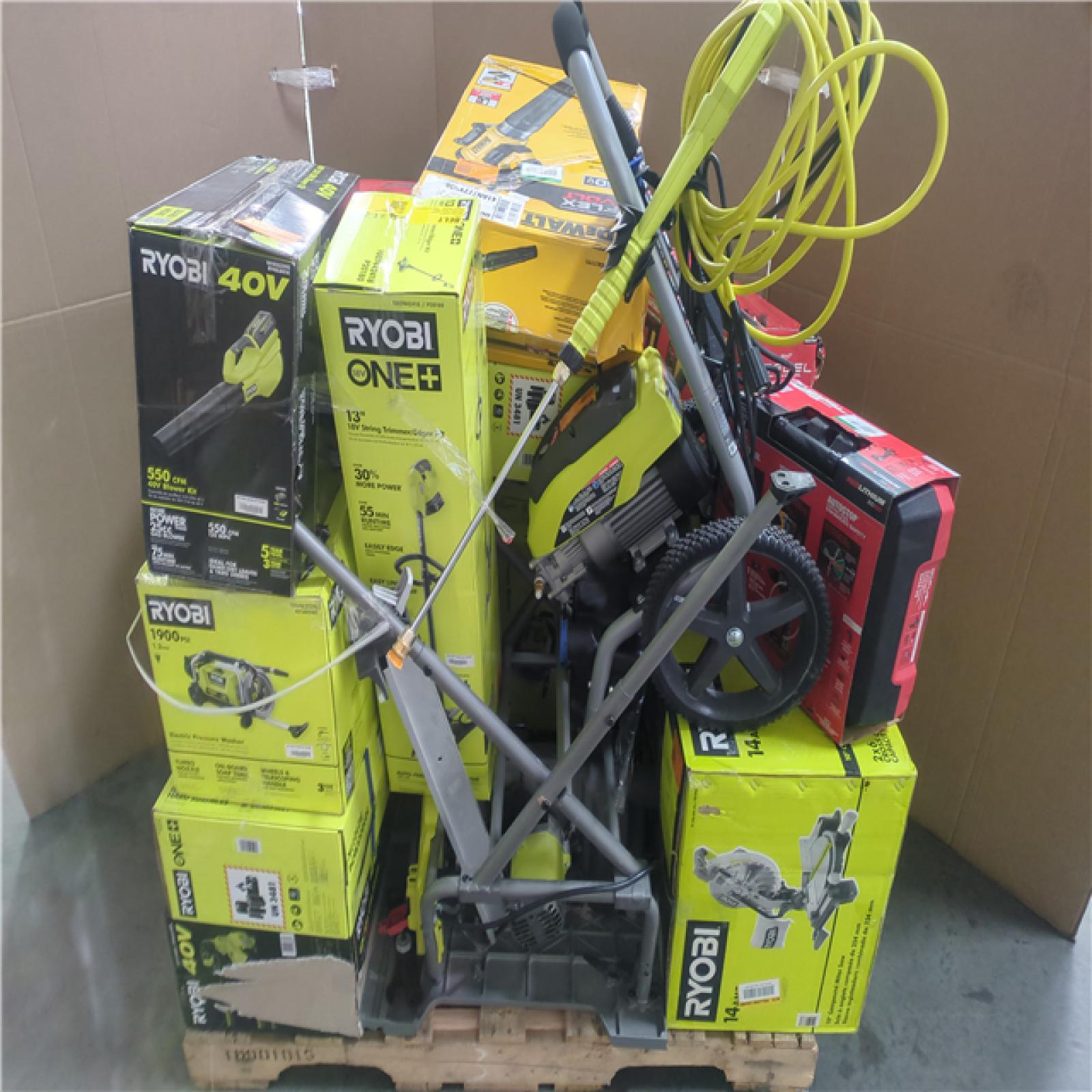 CALIFORNIA AS-IS TOOL PALLET