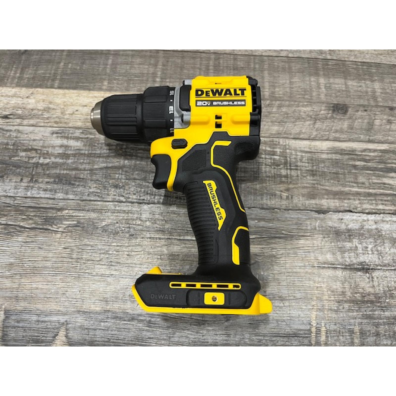 AS-IS DEWALT Atomic 20V Lithium-Ion Cordless Compact 1/2 in. Drill/Driver Kit